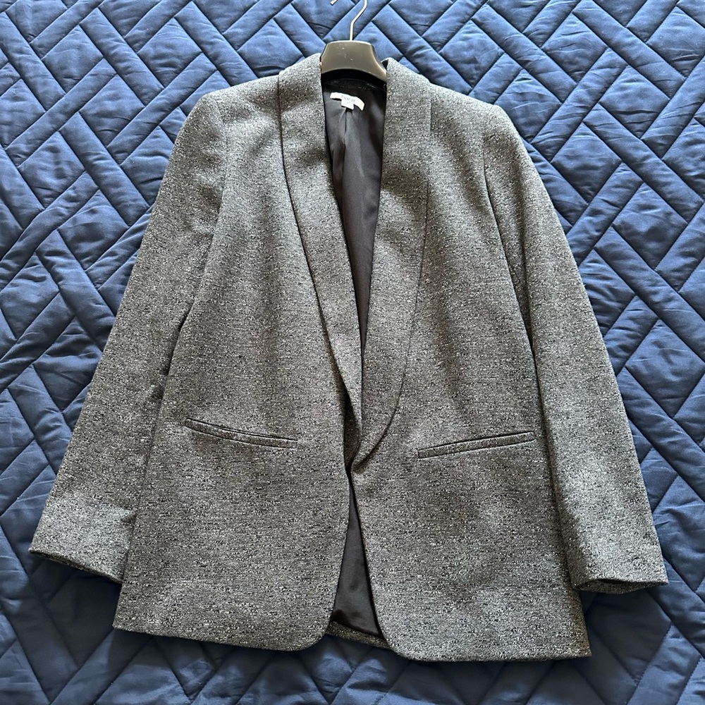 Bar III Charcoal Textured Blazer